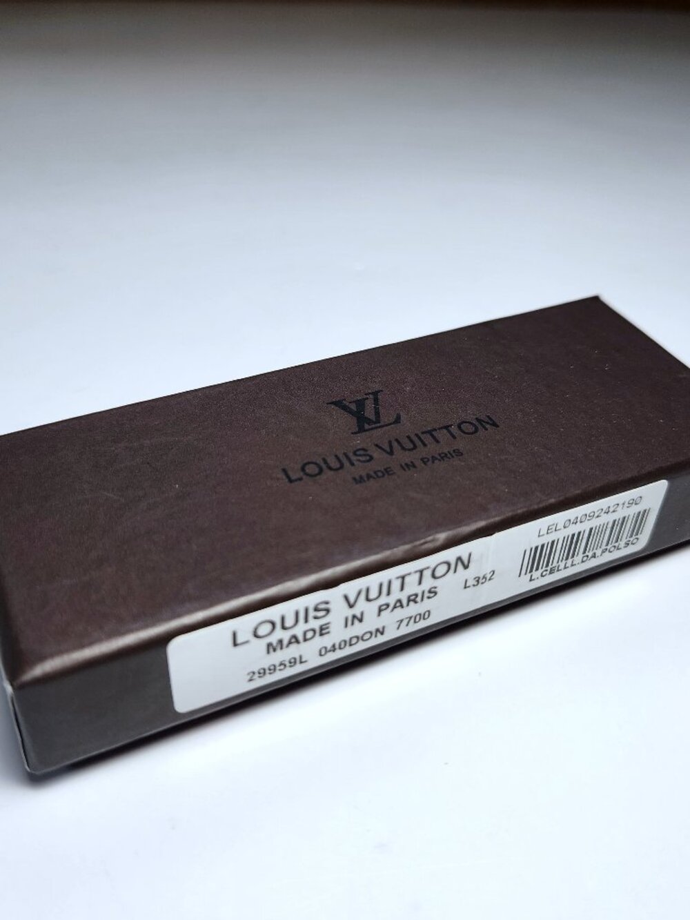 Vintage Louis Vuitton Pen Gift Box Small Brown Drawer Writing Instrument Case G1